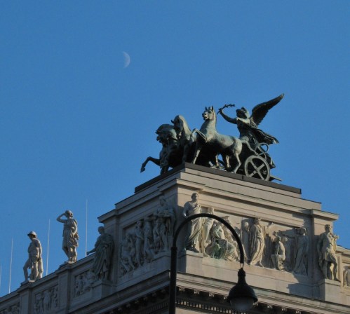Detail of Austrian Parliament Building, Vienna