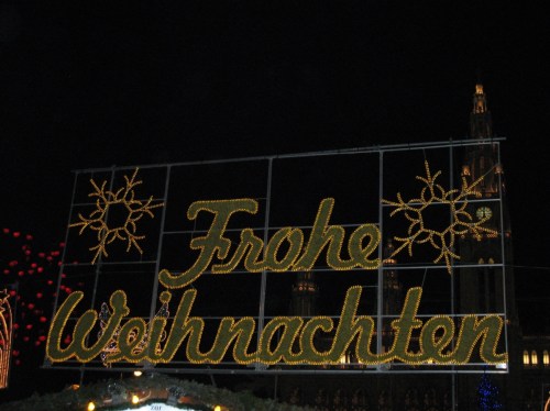 Merry Christmas (in German)