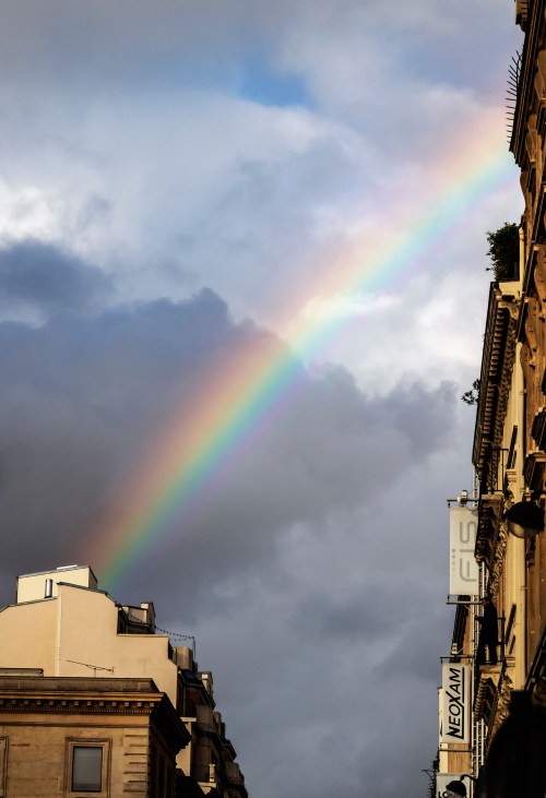 Rainbow in Paris