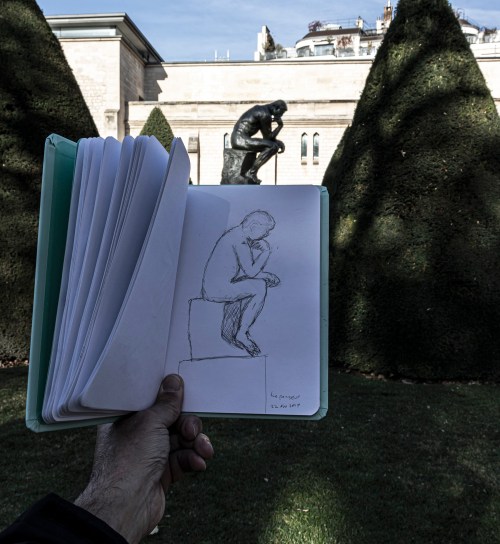 The Thinker in Paris